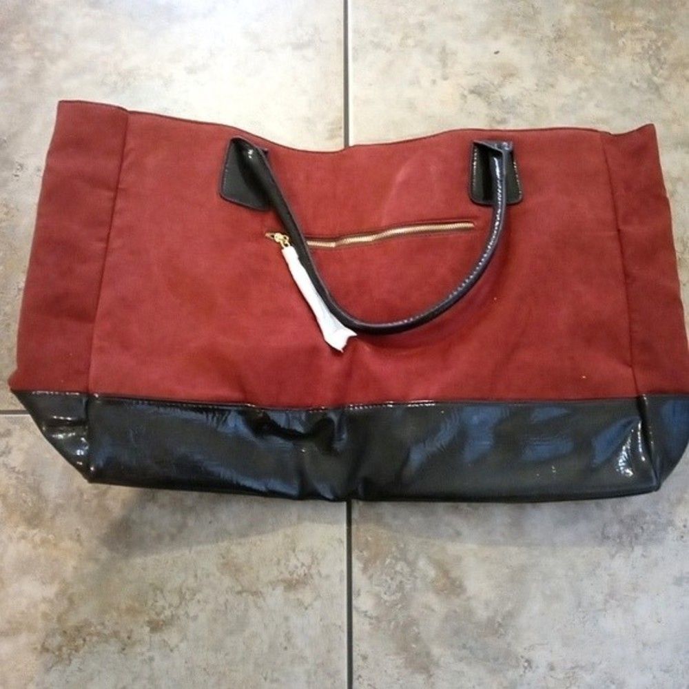 NWOT DSW Maroon Tote Bag